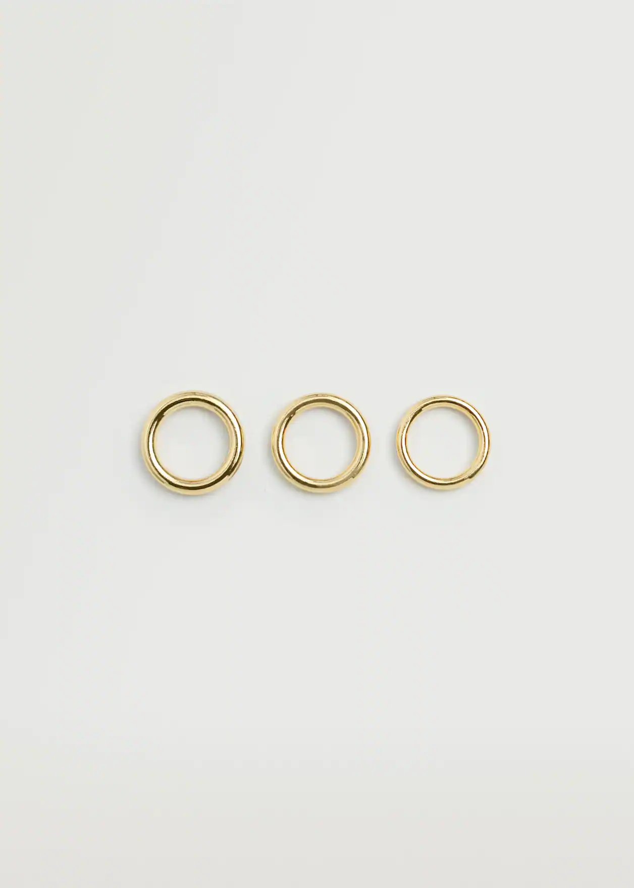 Hoop pendant earrings – Image 5